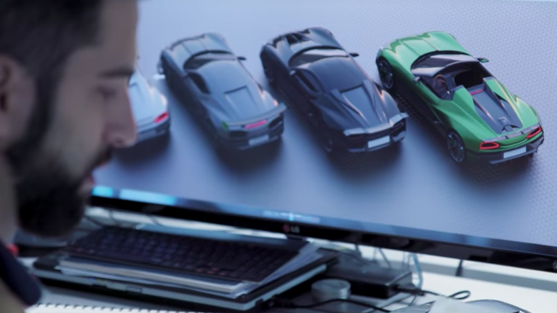 Illustration for article titled The Rimac C Two Was Engineered With a Supercomputer to Help It Hit 258 MPH